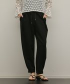 【グレース コンチネンタル/GRACE CONTINENTAL】のポンチイージーパンツ ブラック|ID: prp329100004857736 ipo3291000000035872005