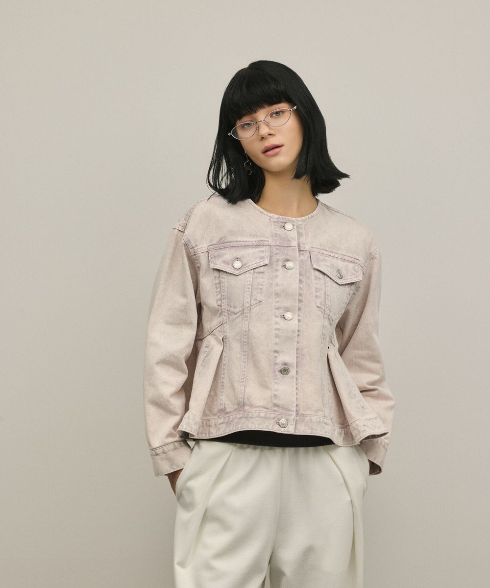 【グレース コンチネンタル/GRACE CONTINENTAL】のペプラムデニムジャケット 人気、トレンドファッション・服の通販 founy(ファニー) 　ファッション　Fashion　レディースファッション　Fashion for Women　アウター　Coat / Outerwear Collection　レディースジャケット・軽アウター　Jackets　デニムジャケット / カジュアルアウター　Denim Jackets　ジャケット　Jacket, Outerwear　デニム　Denim, Jeans Material　ペプラム　Peplum, Flared Hem　夏　Summer　春　Spring　S/S・春夏　SS, Spring/Summer, Warm Season　 other-1|ID: prp329100004857737 ipo3291000000035872013