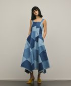 【グレース コンチネンタル/GRACE CONTINENTAL】のパッチワークデニムワンピース 人気、トレンドファッション・服の通販 founy(ファニー) ファッション Fashion レディースファッション Fashion for Women ワンピース Dresses デニム Denim, Jeans Material パッチワーク Patchwork, Mixed Fabric thumbnail マルチ|ID: prp329100004857744 ipo3291000000035872129
