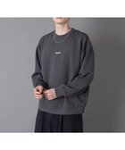 【ウィゴー/WEGO】の【ユニセックス着用ITEM】アクセ付きフォトグラフィックプルオーバー ブラック中濃色|ID: prp329100004857746 ipo3291000000035872151