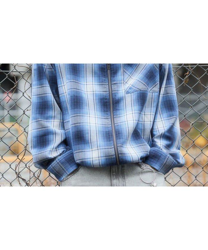 【ウィゴー/WEGO】の【ユニセックス着用ITEM】オンブレチェックシャツジャケット インテリア・キッズ・メンズ・レディースファッション・服の通販 founy(ファニー) https://founy.com/ ファッション Fashion レディースファッション Fashion for Women アウター Coat / Outerwear Collection レディースジャケット・軽アウター Jackets 春 Spring 秋 Autumn スマホ Smartphone, Mobile Device チェック Check, Plaid, Tartan トレンド Trend, Trending Now 長袖 Long Sleeve, Full Sleeve 羽織 Haori, Light Jacket メンズ Men's, Menswear ワイド Wide, Wide Fit S/S・春夏 SS, Spring/Summer, Warm Season おすすめ Recommended / Our Picks 夏 Summer |ID: prp329100004857774 ipo3291000000035872612