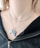 【ウィゴー/WEGO】のL2Pクロスパールレイヤードネックレス 柄2|ID: prp329100004857777 ipo3291000000035872669