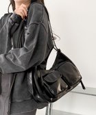 【ウィゴー/WEGO】の立体ポケットハトメベルトバッグ 人気、トレンドファッション・服の通販 founy(ファニー) ファッション Fashion レディースファッション Fashion for Women バッグ Bags ベルト&ウエストマーク Belts & Waist Accessories スマホ Smartphone, Mobile Device フロント Front, Front Design ポケット Pocket, Pocket Detail thumbnail ブラック|ID: prp329100004857780 ipo3291000000035872731