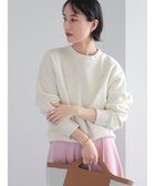 【テチチ/Te chichi】のダンボールジョーゼットスウェット オフホワイト|ID: prp329100004857786 ipo3291000000035872833