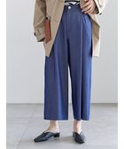 【テチチ/Te chichi】のタックポケットワイドクロップトパンツ ネイビー|ID: prp329100004857792 ipo3291000000035872941