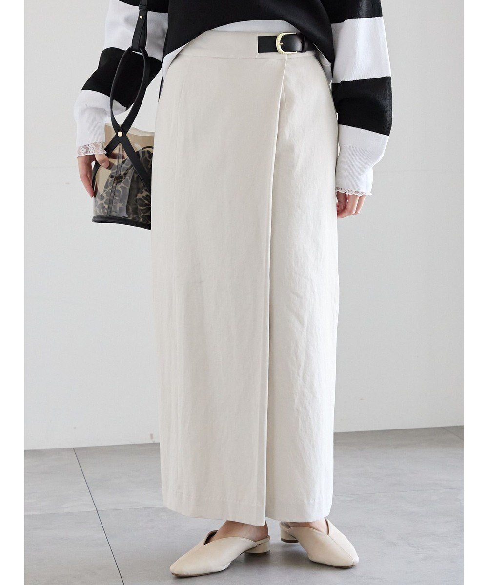 【テチチ/Te chichi】のサイドベルトチノタイトスカート インテリア・キッズ・メンズ・レディースファッション・服の通販 founy(ファニー) ファッション Fashion レディースファッション Fashion for Women スカート Skirts ベルト&ウエストマーク Belts & Waist Accessories カットソー Cut and Sewn Top タイトスカート Pencil Skirt, Tight Skirt ラップ Wrap, Wrap Design 夏 Summer S/S・春夏 SS, Spring/Summer, Warm Season A/W・秋冬 Autumn/Winter オフホワイト|ID: prp329100004857793 ipo3291000000035872955