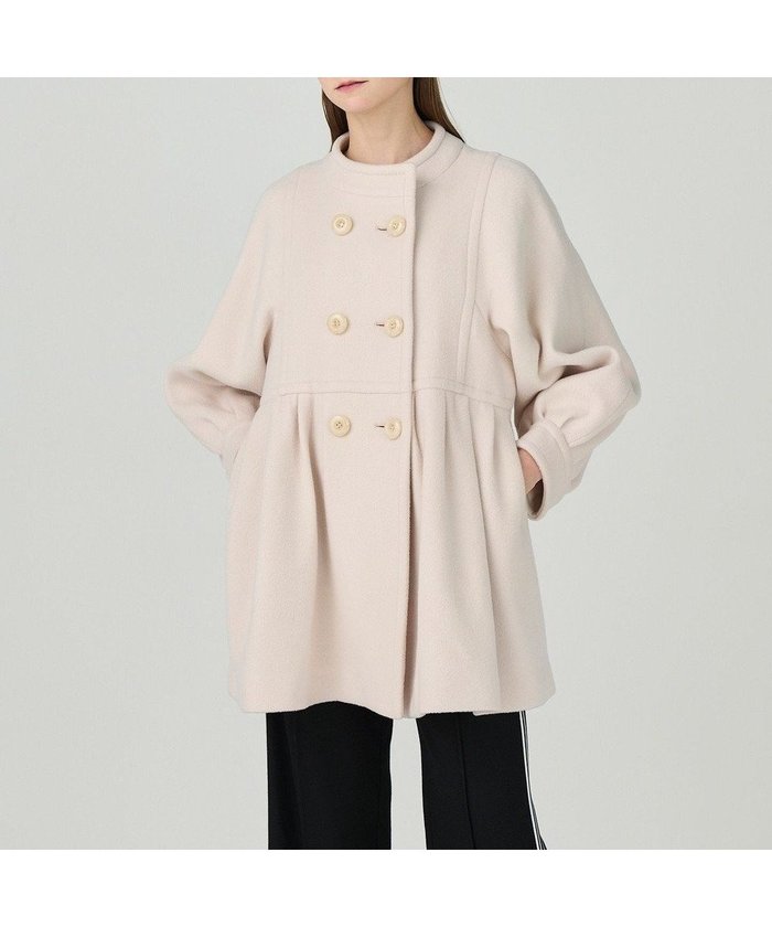 【グレース コンチネンタル/GRACE CONTINENTAL】のテントラインショートコート インテリア・キッズ・メンズ・レディースファッション・服の通販 founy(ファニー) https://founy.com/ ファッション Fashion レディースファッション Fashion for Women アウター Coat / Outerwear Collection コート・ロングコート・ピーコート Long Coats, Peacoats & More レディースジャケット・軽アウター Jackets ギャザー Gathered, Ruffled クラシック Classic, Timeless Style ショート Short, Short Length ジャケット Jacket, Outerwear スマート Smart, Elegant 冬 Winter / This Winter 切替 Switching, Contrast Panel A/W・秋冬 Autumn/Winter 防寒 Cold Protection, Winter-Ready |ID: prp329100004857983 ipo3291000000035887451