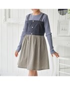 【組曲 / KIDS/KUMIKYOKU】の【110-140㎝】 チェックドッキング ワンピース ミント|ID: prp329100004857996 ipo3291000000036009111