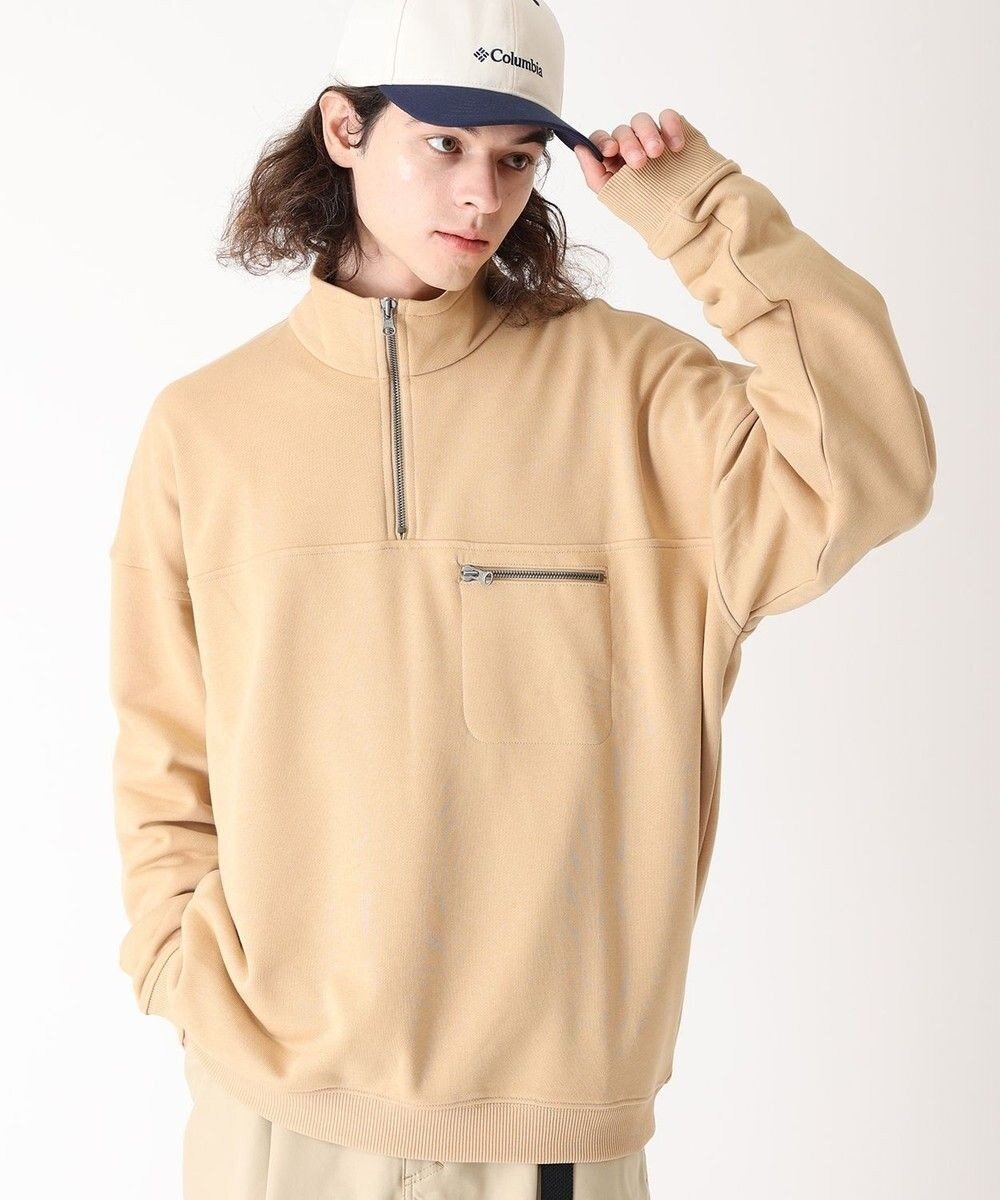 【コロンビア/Columbia / MEN】のColumbia/ バガスウェットハーフジップ /コロンビア 人気、トレンドファッション・服の通販 founy(ファニー) 　ファッション　Fashion　メンズファッション　Fashion for Men　トップス・カットソー　Cut & Sew Tops　アウトドア　Outdoor Clothing　クラシカル　Classical, Vintage-Inspired　クラシック　Classic, Timeless Style　スウェット / スエット　Sweatshirt, Sweatwear　スポーツ　Sports, Activewear　トレンド　Trend, Trending Now　フォルム　Silhouette, Form　ポケット　Pocket, Pocket Detail　夏　Summer　S/S・春夏　SS, Spring/Summer, Warm Season　A/W・秋冬　Autumn/Winter　 other-1|ID: prp329100004858014 ipo3291000000035887953