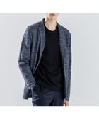 【ジョゼフ オム/JOSEPH HOMME / MEN】の【新素材】リンクスツイード ニットジャケット ネイビー系|ID: prp329100004858016 ipo3291000000035888030