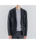 【ジョゼフ オム/JOSEPH HOMME / MEN】の【新素材】リンクスツイード ニットジャケット グレー系|ID: prp329100004858016 ipo3291000000035888032