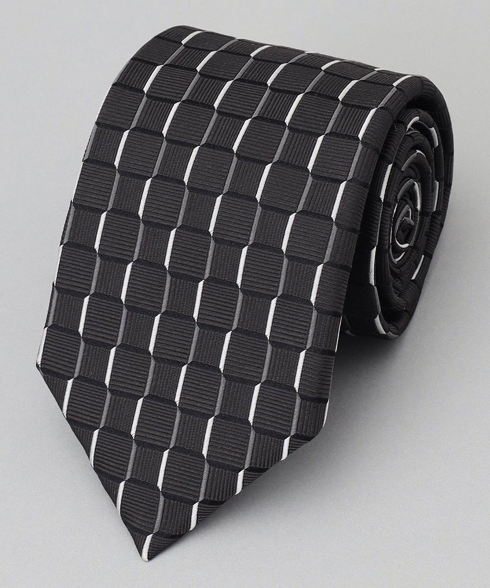 【五大陸/gotairiku / MEN】のGOTAIRIKU別注【日本製】シルク ネクタイ_チェック織り 人気、トレンドファッション・服の通販 founy(ファニー) 　ファッション　Fashion　メンズファッション　Fashion for Men　シルク　Silk, 100% Silk　シンプル　Simple, Minimal　スーツ　Suit, Formalwear　チェック　Check, Plaid, Tartan　別注　Limited Edition, Custom Order　モダン　Modern, Contemporary　日本製　Made In Japan　 other-1|ID: prp329100004858021 ipo3291000000035888111