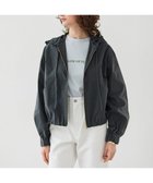 【ベイジ,/BEIGE,】の【洗える・Precious 4月号掲載】GAURA / シアーパーカーブルゾン Black|ID: prp329100004858033 ipo3291000000035888724