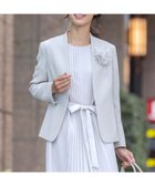 【ジェイ プレス/J.PRESS】の【WEB限定カラーあり・洗える】セラテリーダブルクロス ノーカラー ジャケット ベージュ系|ID: prp329100004858041 ipo3291000000035888853