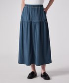 【ポール スミス/Paul Smith】のドロストコード レーヨン スカート ダークインディゴ|ID: prp329100004858058 ipo3291000000035889311