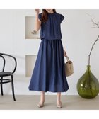 【ティアクラッセ/Tiaclasse】の【洗える】フリル袖ワンピース ブルー|ID: prp329100004858154 ipo3291000000035891052