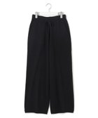 【ジェイプレスヨークストリート/J.PRESS YORK STREET】の【WOMEN】ANTI PILLING WOOL ニットワイドパンツ ブラック系|ID: prp329100004858163 ipo3291000000035891358