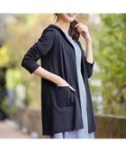 【ティアクラッセ/Tiaclasse】の【小倉優子さん着用・UVケア・接触冷感】“やみつき”カットソーパーカーカーデ ネイビー|ID: prp329100004858178 ipo3291000000035891857