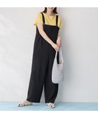 【エニー/ANY】のイージーケアライトストレッチサロペット ブラック|ID: prp329100004858187 ipo3291000000035892198