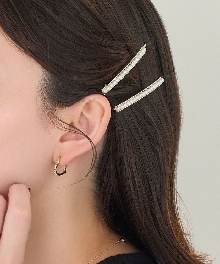 【フィービィー/phoebe】の2setプチパールヘアピン インテリア・キッズ・メンズ・レディースファッション・服の通販 founy(ファニー) https://founy.com/ ファッション Fashion レディースファッション Fashion for Women シュシュ&ヘアアクセ/ヘアアレンジ Scrunchies & Hair Accessories おすすめ Recommended / Our Picks アクセサリー Fashion Accessories パール Pearl, Pearl Accent |ID: prp329100004858205 ipo3291000000035892708