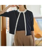 【組曲/KUMIKYOKU】の【洗える・6色展開】CANDYボタン 半袖カーディガン 人気、トレンドファッション・服の通販 founy(ファニー) ファッション Fashion レディースファッション Fashion for Women トップス・カットソー Cut & Sew Tops カーディガン・羽織り Layered Style Cardigans アンサンブル Ensemble Set 春 Spring 洗える Machine Washable カーディガン Cardigan, Knitwear ギャザー Gathered, Ruffled コンパクト Compact, Small Size シンプル Simple, Minimal ストレッチ Stretch, Stretchy Fabric タンク Tank Top, Sleeveless Top チャーム Charm, Pendant ポケット Pocket, Pocket Detail 半袖 Short Sleeve, Half Sleeve S/S・春夏 SS, Spring/Summer, Warm Season 夏 Summer エレガント 上品 Elegant thumbnail ネイビー×オフ系|ID: prp329100004858211 ipo3291000000035892863