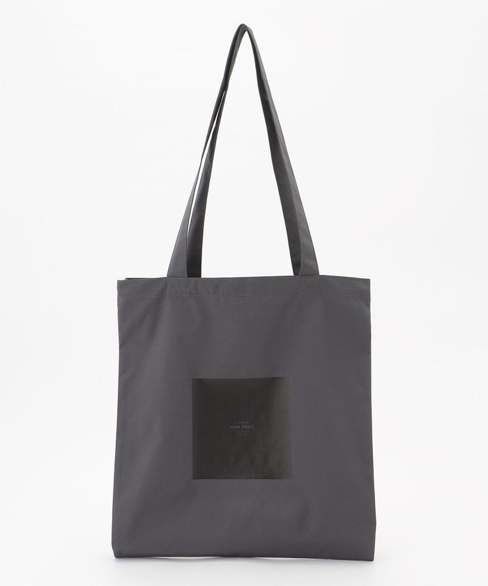 【ジェイプレスヨークストリート/J.PRESS YORK STREET】の【UNISEX】2ポケットロゴトートバック インテリア・キッズ・メンズ・レディースファッション・服の通販 founy(ファニー) https://founy.com/ ファッション Fashion レディースファッション Fashion for Women バッグ Bags ユニセックス Unisex, Genderless コンパクト Compact, Small Size トートバッグ Tote Bag, Large Shoulder Bag ポケット Pocket, Pocket Detail リップ Lip, Lip Motif 軽量 Lightweight, Ultra Light |ID: prp329100004858214 ipo3291000000035892929