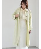 【テチチ/Te chichi】のステンカラーコート ピスタチオ|ID: prp329100004858216 ipo3291000000035892982