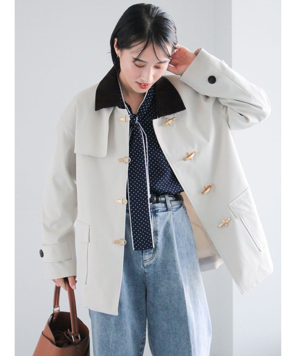 【テチチ/Te chichi】のメタルバックルカバーオール インテリア・キッズ・メンズ・レディースファッション・服の通販 founy(ファニー) 　ファッション　Fashion　レディースファッション　Fashion for Women　アウター　Coat / Outerwear Collection　レディースジャケット・軽アウター　Jackets　インナー　Innerwear　ジャケット　Jacket, Outerwear　メタル　Metal, Metal Parts　エレガント 上品　Elegant　夏　Summer　春　Spring　S/S・春夏　SS, Spring/Summer, Warm Season　A/W・秋冬　Autumn/Winter　アイボリー|ID: prp329100004858217 ipo3291000000035892995