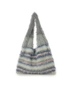 【アンビリオン/UNBILLION】のカシュカシュ cachecache / マルチボーダーファートート GY|ID: prp329100004858232 ipo3291000000035893324