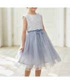 【組曲 / KIDS/KUMIKYOKU】の【110-140㎝】ブルーミングフラワー ドレス サックスブルー|ID: prp329100004858386 ipo3291000000035908885