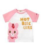 【ミキハウスホットビスケッツ/MIKI HOUSE HOT BISCUITS / KIDS】の【80-120cm】 キャラクター ラグラン半袖Tシャツ ピンク|ID: prp329100004858390 ipo3291000000035908960