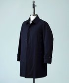 【ジェイ プレス/J.PRESS / MEN】の3シーズン対応【定番】コンパクトスピンギャバジン ステンカラーコート_25年モデル ネイビー系|ID: prp329100004858399 ipo3291000000035909132