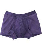 【ワコール/Wacoal / MEN】のボクサーパンツ 「レースボクサー」 通気性 フロント快適グラマラス 前閉じ GT3340 /ブロス バイ ワコールメン パープル|ID: prp329100004858405 ipo3291000000035909243