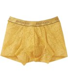 【ワコール/Wacoal / MEN】のボクサーパンツ 「レースボクサー」 通気性 フロント快適グラマラス 前閉じ GT3340 /ブロス バイ ワコールメン イエロー|ID: prp329100004858405 ipo3291000000035909257