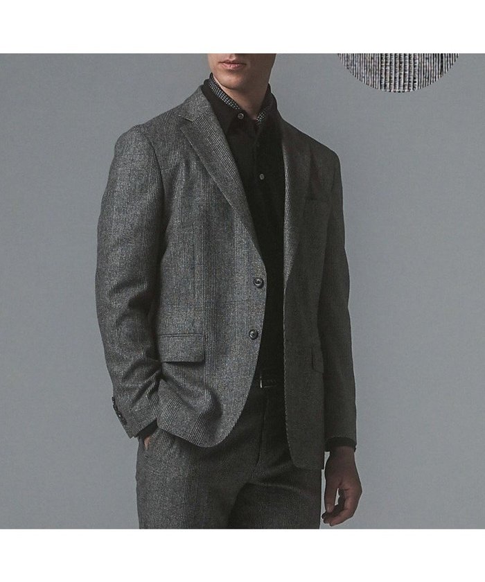 【五大陸/gotairiku / MEN】の3ピースセットアップ対応【あたたかい】RENEWOOL ウールジャケット インテリア・キッズ・メンズ・レディースファッション・服の通販 founy(ファニー) https://founy.com/ ファッション Fashion メンズファッション Fashion for Men アウター Men's Coats Outerwear テーラードジャケット Tailored Jackets & Blazers ジャケット Jacket, Outerwear スタイリッシュ Stylish, Fashionable スーツ Suit, Formalwear セットアップ Set-Up, Coordinated Outfit A/W・秋冬 Autumn/Winter |ID: prp329100004858409 ipo3291000000035909369