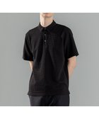 【ジョゼフ オム/JOSEPH HOMME / MEN】の新型【オリジナル素材/シワになりにくい】ライトタックジャージー ポロシャツ ブラック系|ID: prp329100004858416 ipo3291000000035909533