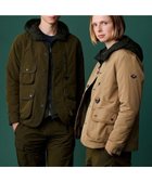 【ジョセフ アブード マウンテン/JOSEPH ABBOUD MOUNTAIN】の【ECO撥水/起毛裏地】マイクロリップワッシャー ブルゾン カーキ系|ID: prp329100004858421 ipo3291000000035909734