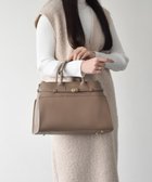 【インター ショシュール/INTER-CHAUSSURES】の【CHRISTIAN VILLA】レザーハンドバッグ オーク|ID: prp329100004858442 ipo3291000000035910005