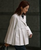 【23区/NIJYUSANKU】の【VERYコラボ/撥水加工】グロッシーツイル アウター 人気、トレンドファッション・服の通販 founy(ファニー) ファッション Fashion レディースファッション Fashion for Women アウター Coat / Outerwear Collection コート・ロングコート・ピーコート Long Coats, Peacoats & More レディースジャケット・軽アウター Jackets 春 Spring ギャザー Gathered, Ruffled コラボ Collaboration, Collab ジャケット Jacket, Outerwear ツイル Twist, Twisted Detail デニム Denim, Jeans Material フェミニン Feminine, Girly フォルム Silhouette, Form フロント Front, Front Design ペプラム Peplum, Flared Hem S/S・春夏 SS, Spring/Summer, Warm Season 夏 Summer 2024年 2024 2024春夏・S/S Spring/Summer 2024 SS24 セレモニー Ceremony thumbnail ベージュ系|ID: prp329100004858466 ipo3291000000035910509