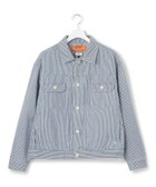 【ジェイプレスヨークストリート/J.PRESS YORK STREET】の【UNISEX】UNIVERSAL OVERALL × YORK STREET デニムジャケット 人気、トレンドファッション・服の通販 founy(ファニー) ファッション Fashion レディースファッション Fashion for Women アウター Coat / Outerwear Collection レディースジャケット・軽アウター Jackets デニムジャケット / カジュアルアウター Denim Jackets インナー Innerwear 春 Spring ショルダー Shoulder, Shoulder Strap ジャケット Jacket, Outerwear ジーンズ Jeans, Denim Pants スウェット / スエット Sweatshirt, Sweatwear デニム Denim, Jeans Material ドロップ Drop Shoulder, Dropped Style 定番 Standard, Basic Item ポケット Pocket, Pocket Detail ユニセックス Unisex, Genderless リラックス Relax, Relaxed Fit ワーク Workwear, Utility Style S/S・春夏 SS, Spring/Summer, Warm Season 夏 Summer thumbnail ブルー系1|ID: prp329100004858481 ipo3291000000035910753