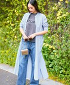 【ベイジ,/BEIGE,】の【WEB限定】GILLES / シャツワンピース Blue Stripe|ID: prp329100004858495 ipo3291000000035910911