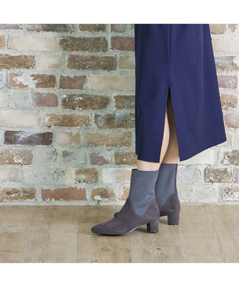 【リズ ラフィーネ/Riz raffinee】のRiz raffinee ポインテッドニットブーツ インテリア・キッズ・メンズ・レディースファッション・服の通販 founy(ファニー) ファッション Fashion レディースファッション Fashion for Women エレガント 上品 Elegant オケージョン Occasion Wear シンプル Simple, Minimal トレンド Trend, Trending Now フェミニン Feminine, Girly ベーシック Basic, Essential A/W・秋冬 Autumn/Winter 2022年 2022 2022-2023秋冬・A/W Autumn/Winter 2022–23 AW22–23 日本製 Made In Japan セレモニー Ceremony 卒業式 Graduation Ceremony ビジネス 仕事 通勤 Business / Work / Commuting グレースエード|ID: prp329100004858503 ipo3291000000035911068