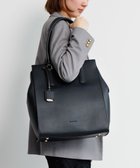 【エースバッグズアンドラゲッジ/ACE BAGS & LUGGAGE】の【PCケース付・A4収納】【雑誌掲載】Jewelna Rose OLバッグ エト トートバッグ 縦型 11932 ジュエルナローズ 通勤 ブラック|ID: prp329100004858506 ipo3291000000035911132