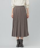 【ジェイ プレス/J.PRESS】の【洗える】パウダリージャージー ランダムプリーツ スカート モカグレー系|ID: prp329100004858512 ipo3291000000035911163