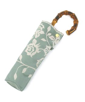 【槇田商店/Makita shoten】のKirie バラ セイジグリーン 折りたたみ傘 人気、トレンドファッション・服の通販 founy(ファニー) ファッション Fashion レディースファッション Fashion for Women レイングッズ・傘・晴雨兼用傘 Umbrellas & Rain Gear 傘 Umbrella, Parasol スポーツ Sports, Activewear 日傘 Parasol, UV Umbrella エレガント 上品 Elegant |ID:prp329100004858514