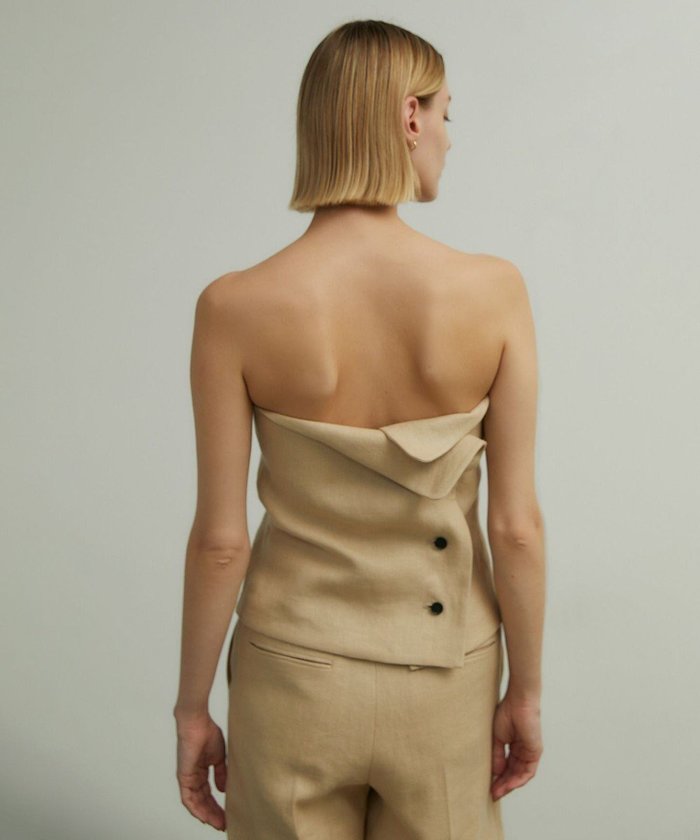 【ベイジ,/BEIGE,】のBRICE / ビスチェ インテリア・キッズ・メンズ・レディースファッション・服の通販 founy(ファニー) https://founy.com/ ファッション Fashion レディースファッション Fashion for Women トップス・カットソー Cut & Sew Tops ビスチェ Bustiers & Corset Tops / Layered Bustier Style おすすめ Recommended / Our Picks ジャケット Jacket, Outerwear セットアップ Set-Up, Coordinated Outfit ドレス Dress, One-Piece ビスチェ Bustier, Corset Top リネン Linen, Linen Fabric ロング Long, Long-Length 夏 Summer 春 Spring S/S・春夏 SS, Spring/Summer, Warm Season |ID: prp329100004858532 ipo3291000000035911652