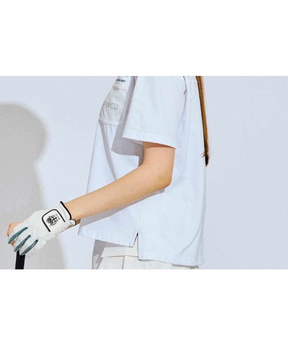 【ピーダブリュサーキュラス/PW CIRCULUS】の【吸水速乾 / UV遮蔽率99% UVカット / ストレッチ】【WOMEN】メッシュポケットモックネックT ゴルフウェア レディース 人気、トレンドファッション・服の通販 founy(ファニー) ファッション Fashion レディースファッション Fashion for Women トップス・カットソー Cut & Sew Tops シャツ・ブラウス・オフィスカジュアル Elegant Blouses & Button-Ups ロングTシャツ・Tシャツ Longline T-Shirts & Tees カットソー・ベーシックTシャツ Cut-and-Sewn Tops / Stretch Tees & Basics 春 Spring カットソー Cut and Sewn Top 吸水 Absorbent, Quick-Dry シンプル Simple, Minimal スタイリッシュ Stylish, Fashionable ストレッチ Stretch, Stretchy Fabric ボトム Bottoms, Lower Wear ポケット Pocket, Pocket Detail メッシュ Mesh, Net Fabric S/S・春夏 SS, Spring/Summer, Warm Season 夏 Summer エレガント 上品 Elegant ゴルフ Golf other-1|ID: prp329100004858544 ipo3291000000035911924