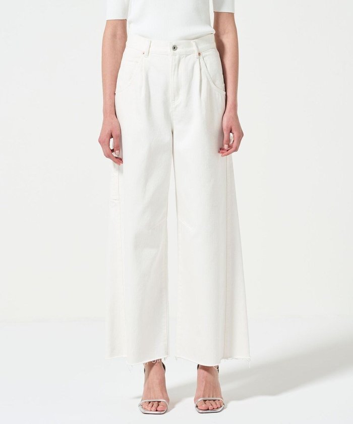 【グレース コンチネンタル/GRACE CONTINENTAL】のペインターデニムパンツ インテリア・キッズ・メンズ・レディースファッション・服の通販 founy(ファニー) https://founy.com/ ファッション Fashion レディースファッション Fashion for Women パンツ Pants & Trousers デニムパンツ・ジーンズ・美脚デニム Denim Jeans & Pants シンプル Simple, Minimal デニム Denim, Jeans Material トレンド Trend, Trending Now ポケット Pocket, Pocket Detail ループ Loop, Loop Knit ワイド Wide, Wide Fit エレガント 上品 Elegant 夏 Summer 定番 Standard, Basic Item S/S・春夏 SS, Spring/Summer, Warm Season A/W・秋冬 Autumn/Winter |ID: prp329100004858570 ipo3291000000035912417