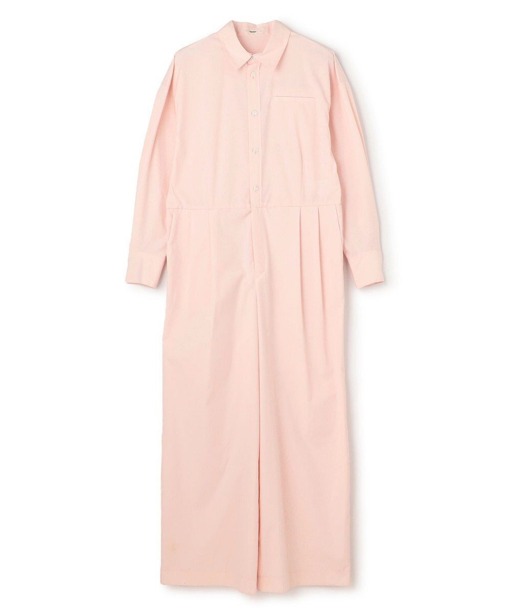 【ネイヴ/NAVE】の【ReNAVE・セットアップ可/洗える/接触冷感/UVケア】コットンポリブロード オールインワン インテリア・キッズ・メンズ・レディースファッション・服の通販 founy(ファニー) 　ファッション　Fashion　レディースファッション　Fashion for Women　ワンピース　Dresses　オールインワン・ワンピース　Dresses and Jumpsuits　サロペット&オールインワン　Dungarees & Jumpsuit Styles　春　Spring　洗える　Machine Washable　セットアップ　Set-Up, Coordinated Outfit　ポケット　Pocket, Pocket Detail　ワイド　Wide, Wide Fit　S/S・春夏　SS, Spring/Summer, Warm Season　おすすめ　Recommended / Our Picks　夏　Summer　ピンク系|ID: prp329100004858585 ipo3291000000035912599