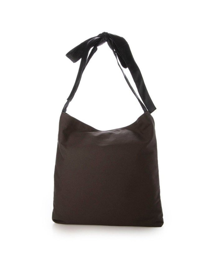 【アンビリオン/UNBILLION】のペルケ perche / FOOD TEXTILE×牛革ソフトリボンハンドルトート インテリア・キッズ・メンズ・レディースファッション・服の通販 founy(ファニー) https://founy.com/ ファッション Fashion レディースファッション Fashion for Women バッグ Bags イエロー Yellow キャンバス Canvas, Canvas Fabric |ID: prp329100004858618 ipo3291000000035913294